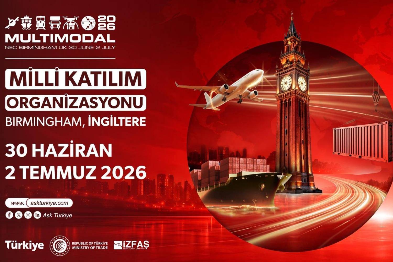 İZFAŞ, Türk lojistik sektörünü İngiltere’ye taşıyor