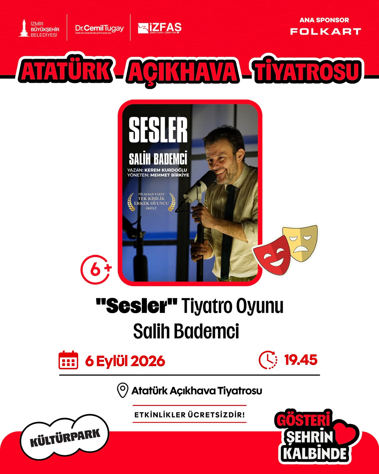 Salih Bademci  – "Sesler" Tiyatro Oyunu 