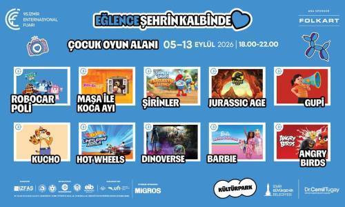 Fun-Filled Areas for Young People and Children at İEF